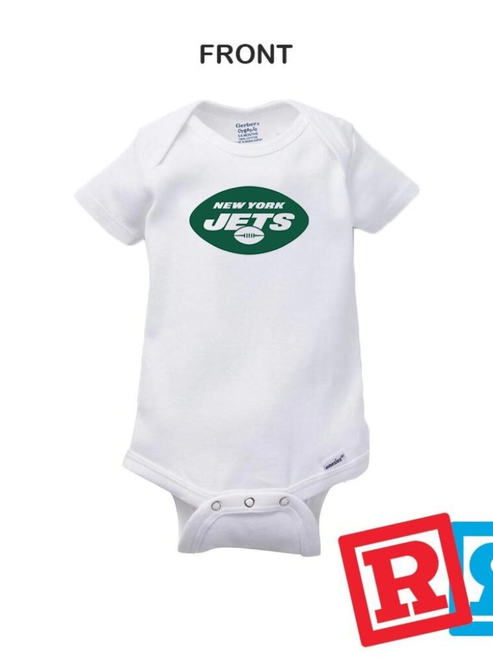 2pc Carters New York Jets Onesie and Skirt 12 Months